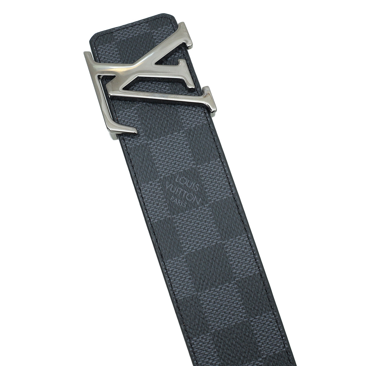 Louis Vuitton Damier Graphite LV Initiales 40mm Reversible Belt 44