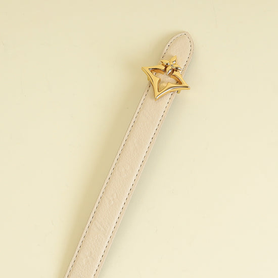 Louis Vuitton Bicolor Flowergram Reversible 20mm Belt