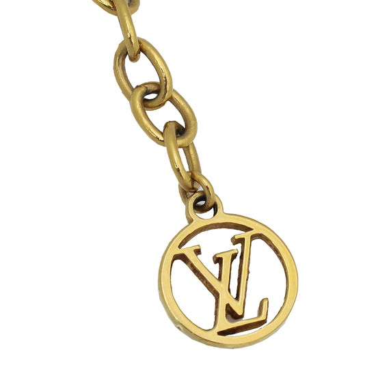 Louis Vuitton Necklace V Pendant Ladies' Accessories Chain