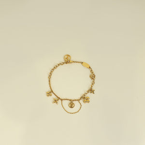 Louis Vuitton Gold Blooming Supple Bracelet