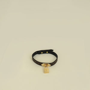 Louis Vuitton Monogram Lock It Bracelet 19