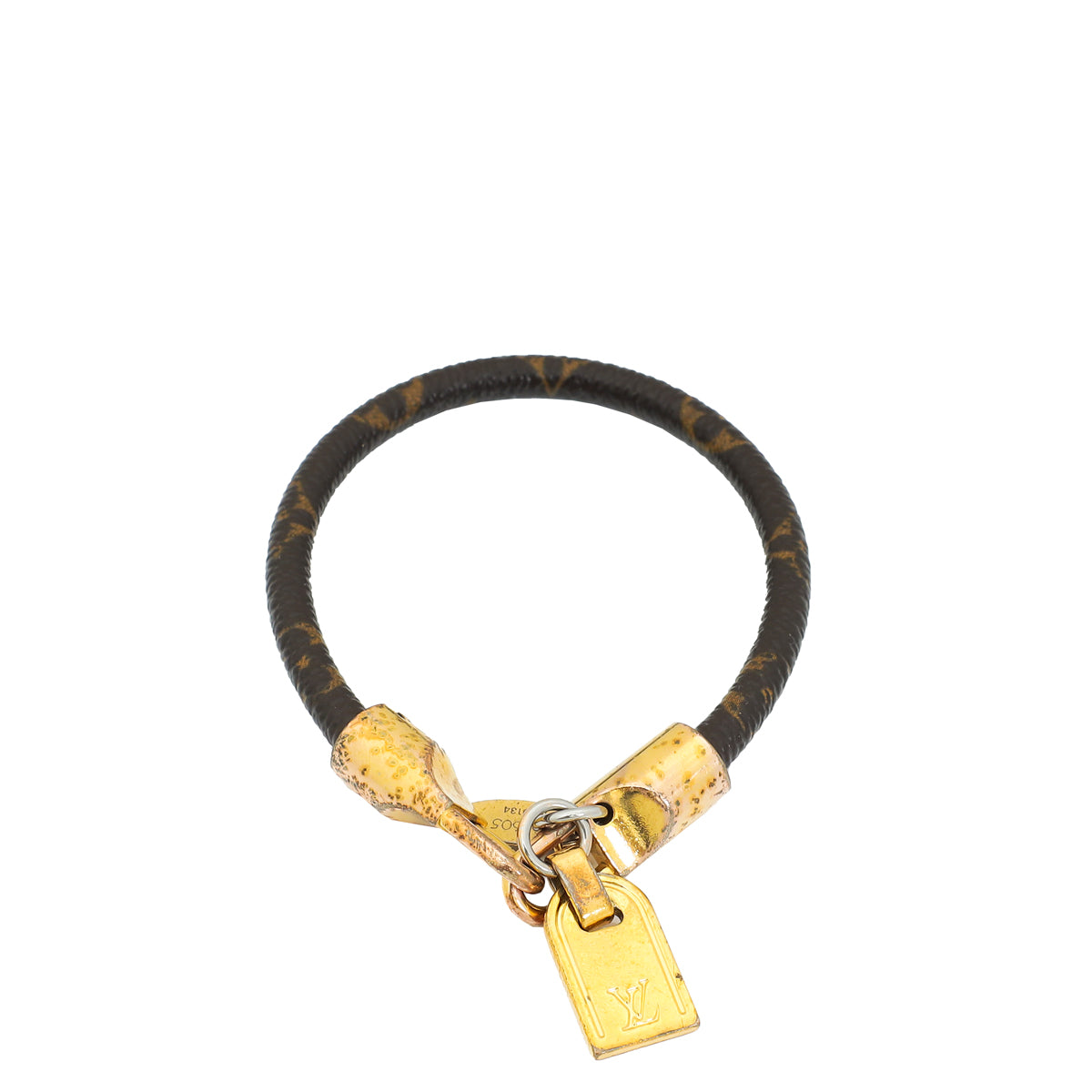 Louis Vuitton Monogram Lockit Bracelet-Louis Vuitton-THE CLOSET