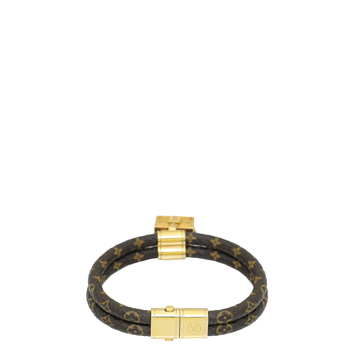 Louis Vuitton Brown Keep it Twice Petite Malle Charm Bracelet-Louis Vuitton-THE CLOSET