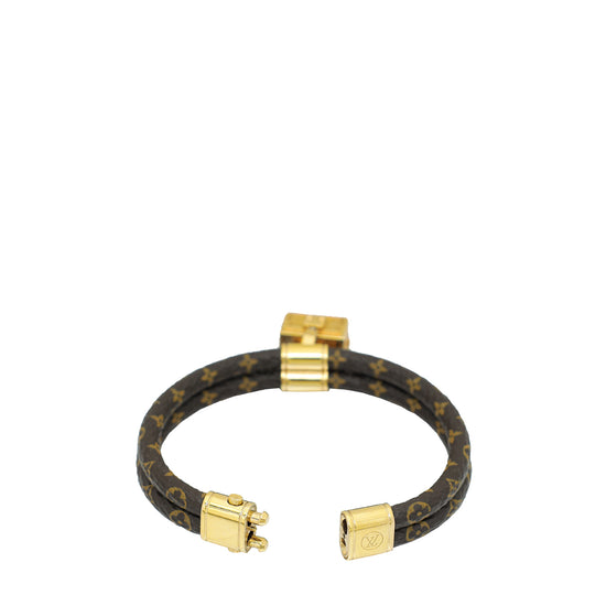 Trend fashion products Louis Vuitton Flower Charm Bracelet in Metallic,  vuitton resin bracelet - centerprises.com.pk