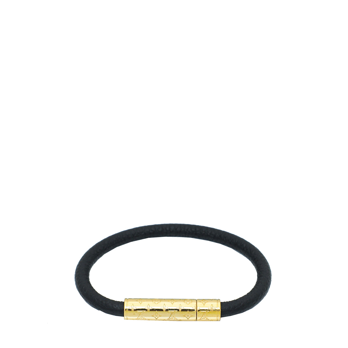 Pre-owned Louis Vuitton Lv Confidential Cloth Bracelet In