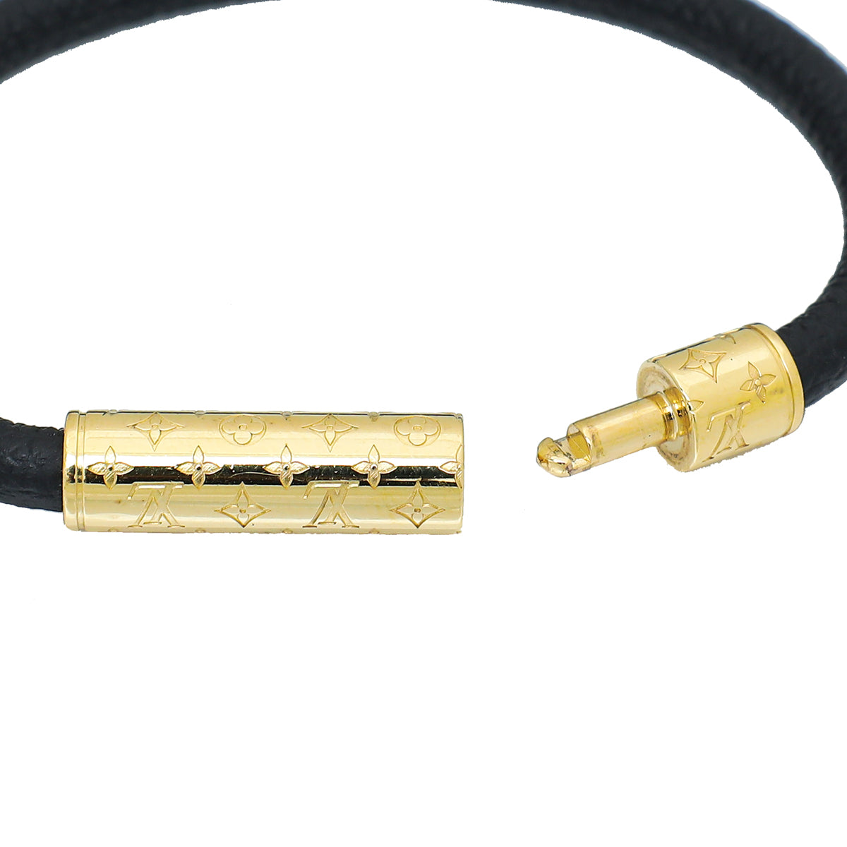 Louis Vuitton Black Confidential Bracelet – The Closet