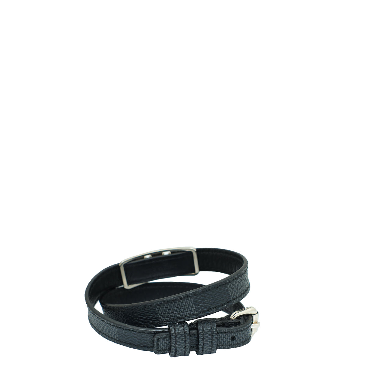 Louis Vuitton Damier Graphite Sign It Bracelet-Louis Vuitton-THE CLOSET
