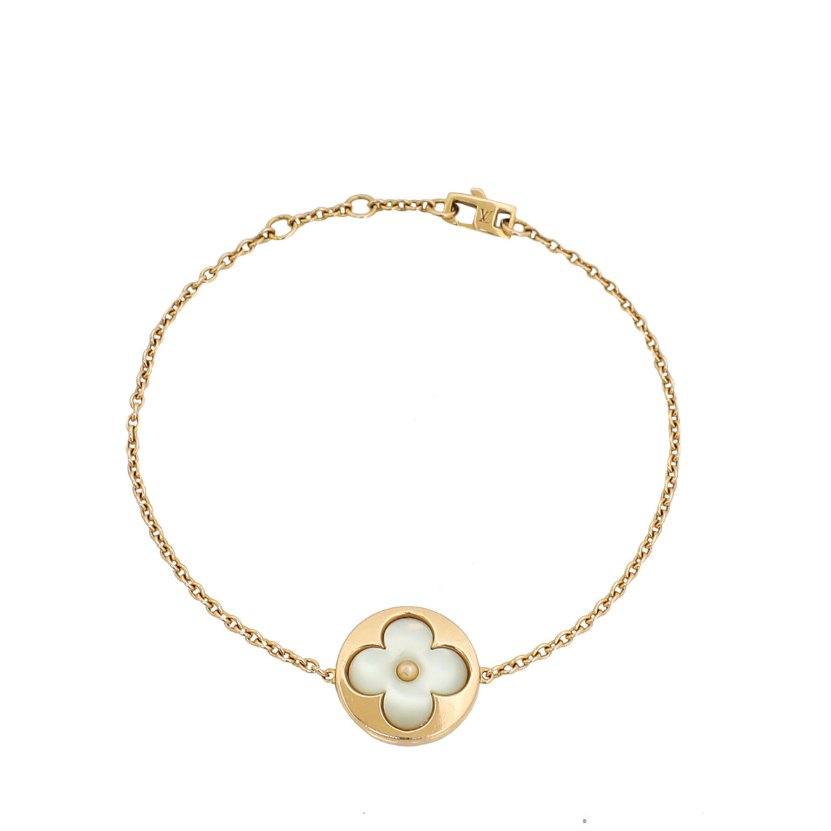 Louis Vuitton 18K Rose Gold MOP Colour Blossom Sun Bracelet-Louis Vuitton-THE CLOSET