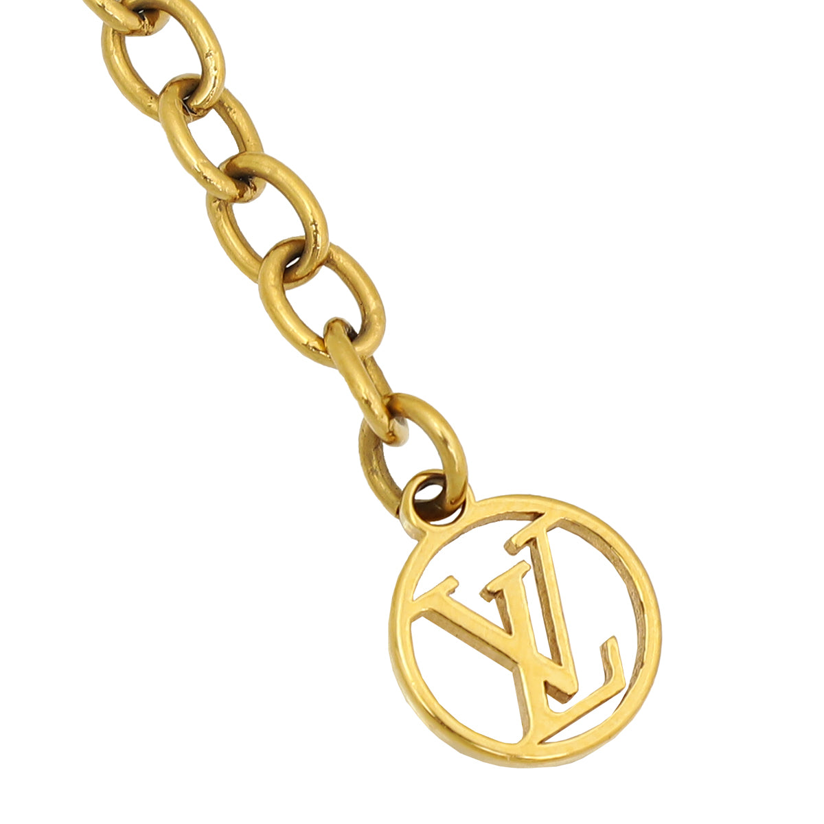 Louis Vuitton Gold Finish Essential V Bracelet