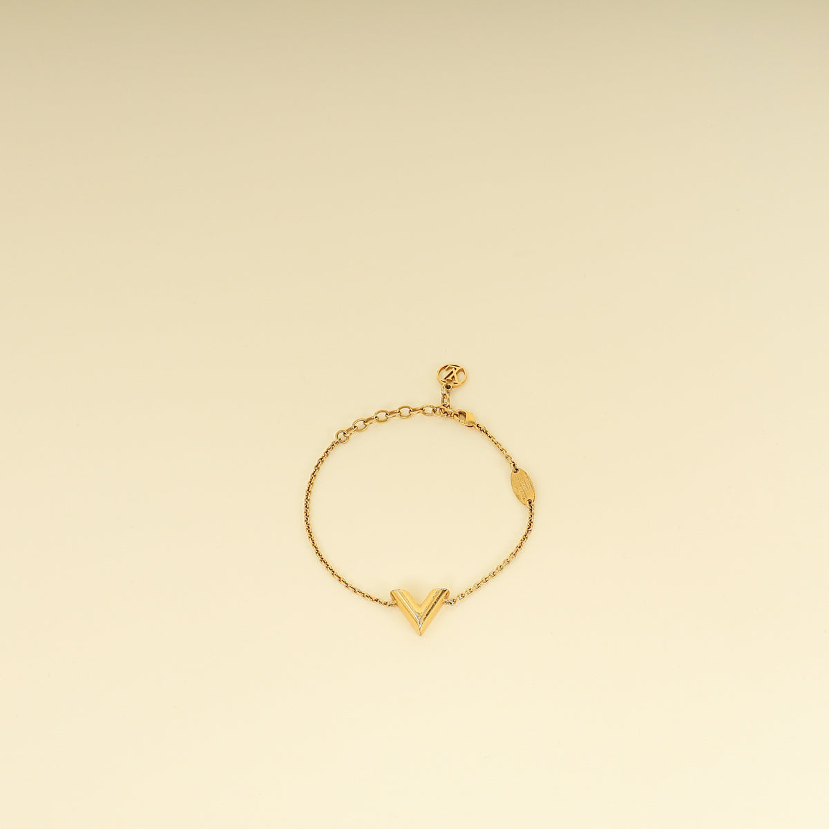 Louis Vuitton Gold Essential V Bracelet
