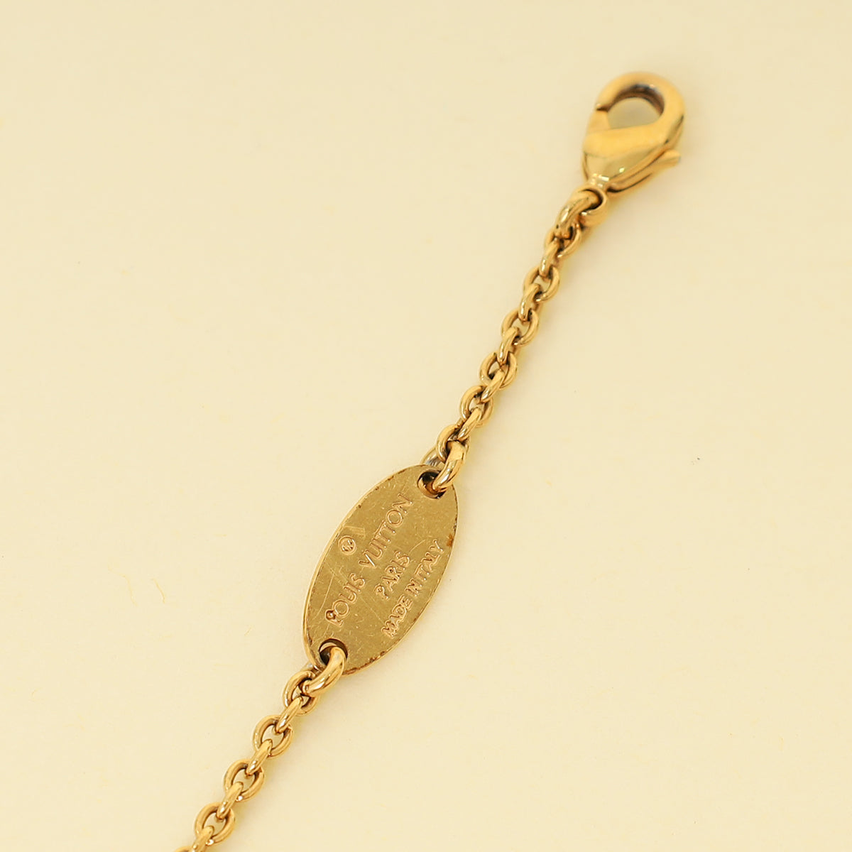 Louis Vuitton Gold Essential V Bracelet