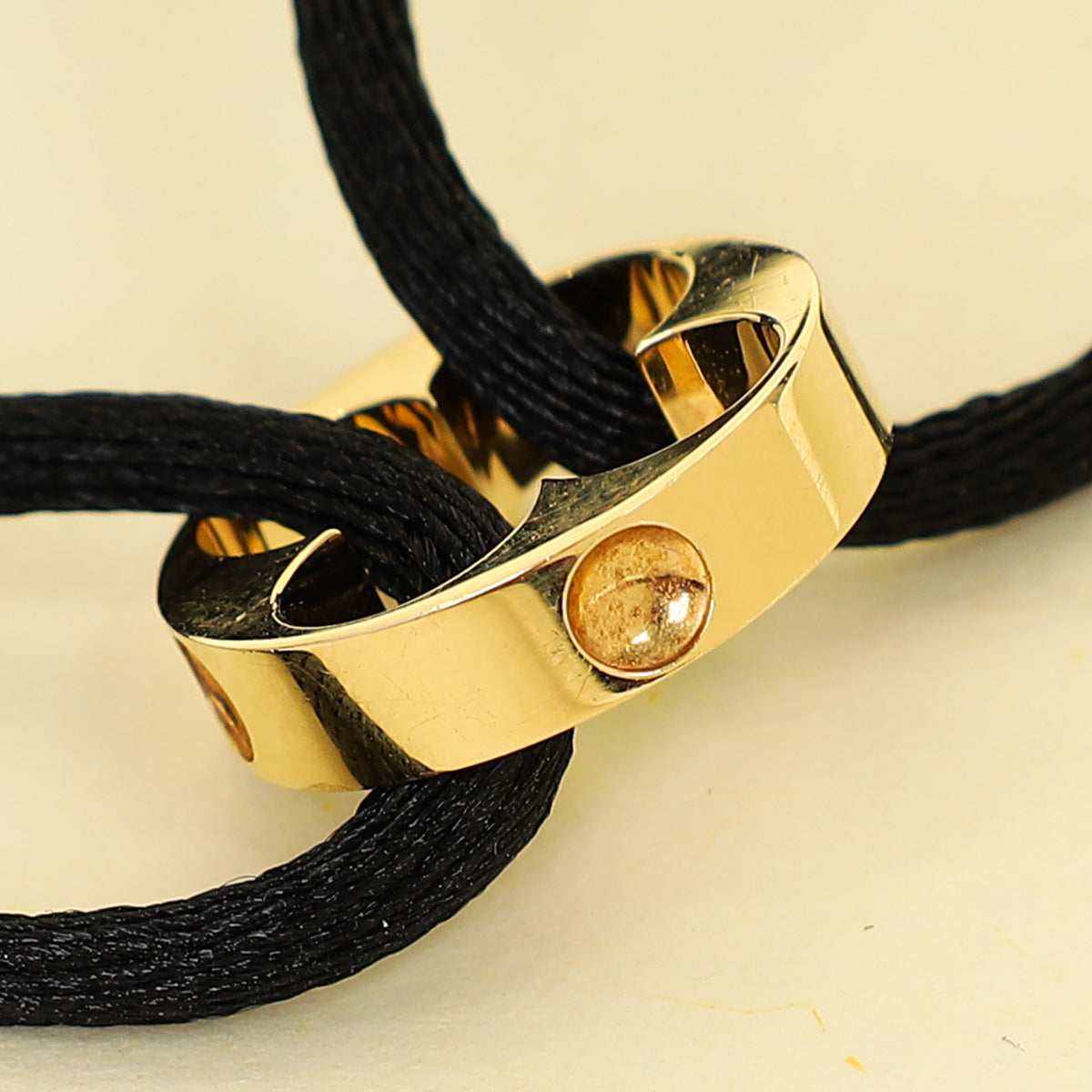 Louis Vuitton 18K Yellow Gold Empreinte Bracelet