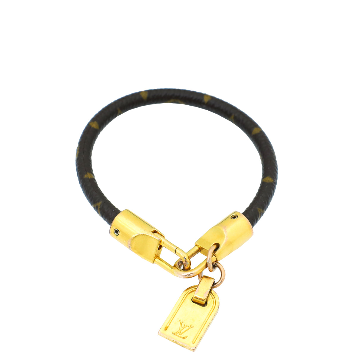 Louis Vuitton Monogram Lockit Bracelet-Louis Vuitton-THE CLOSET