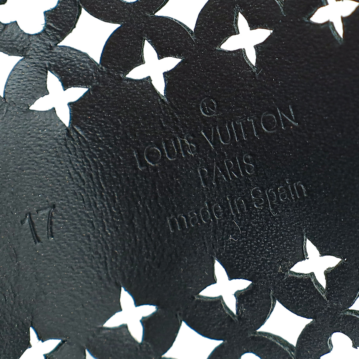 Louis Vuitton Black Flower It Cuff Bracelet 17