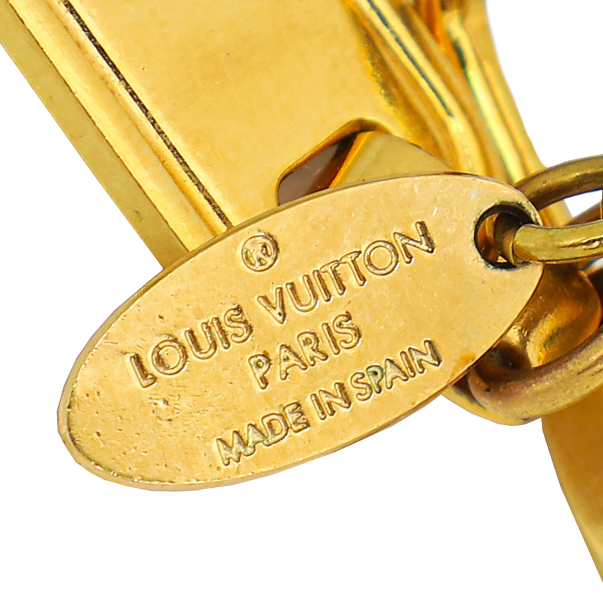 Louis Vuitton Brown Monogram Lock It Bracelet