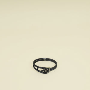Louis Vuitton Graphite Monogram Loop It Bracelet