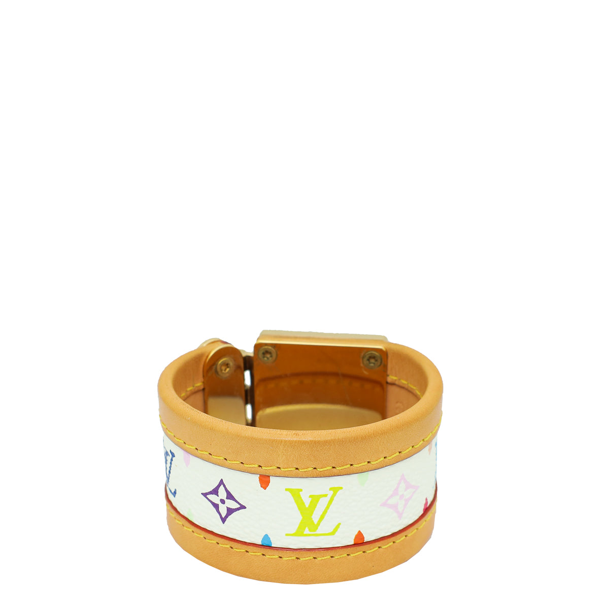 Louis Vuitton White Multicolor Monogram Koala Small Bracelet