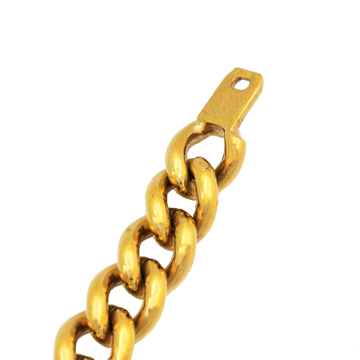 Louis Vuitton Gold Chainlink ID Bracelet