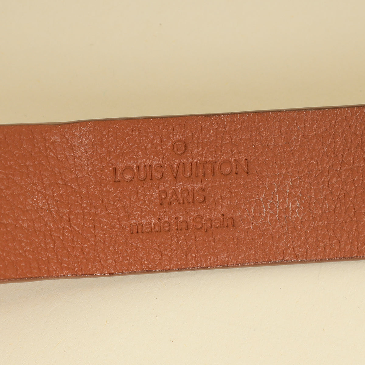 Louis Vuitton Camel Goatskin Spike It Wrap Bracelet-Louis Vuitton-THE CLOSET
