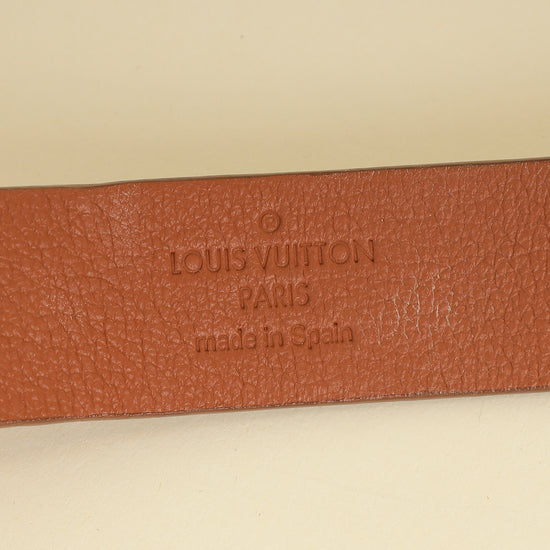 Louis Vuitton Camel Goatskin Spike It Wrap Bracelet-Louis Vuitton-THE CLOSET