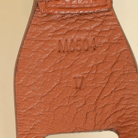 Louis Vuitton Camel Goatskin Spike It Wrap Bracelet-Louis Vuitton-THE CLOSET