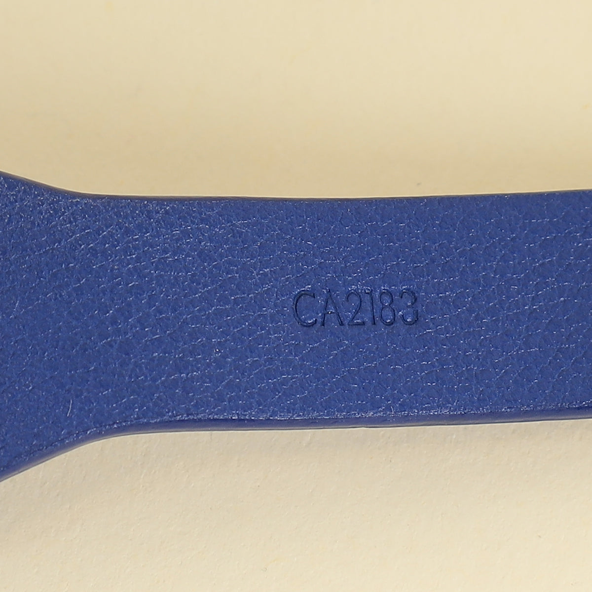 Louis Vuitton Blue Goatskin Spike It Wrap Bracelet-Louis Vuitton-THE CLOSET