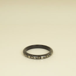 Louis Vuitton Dark Grey Resin Monogram Inclusion PM Bracelet