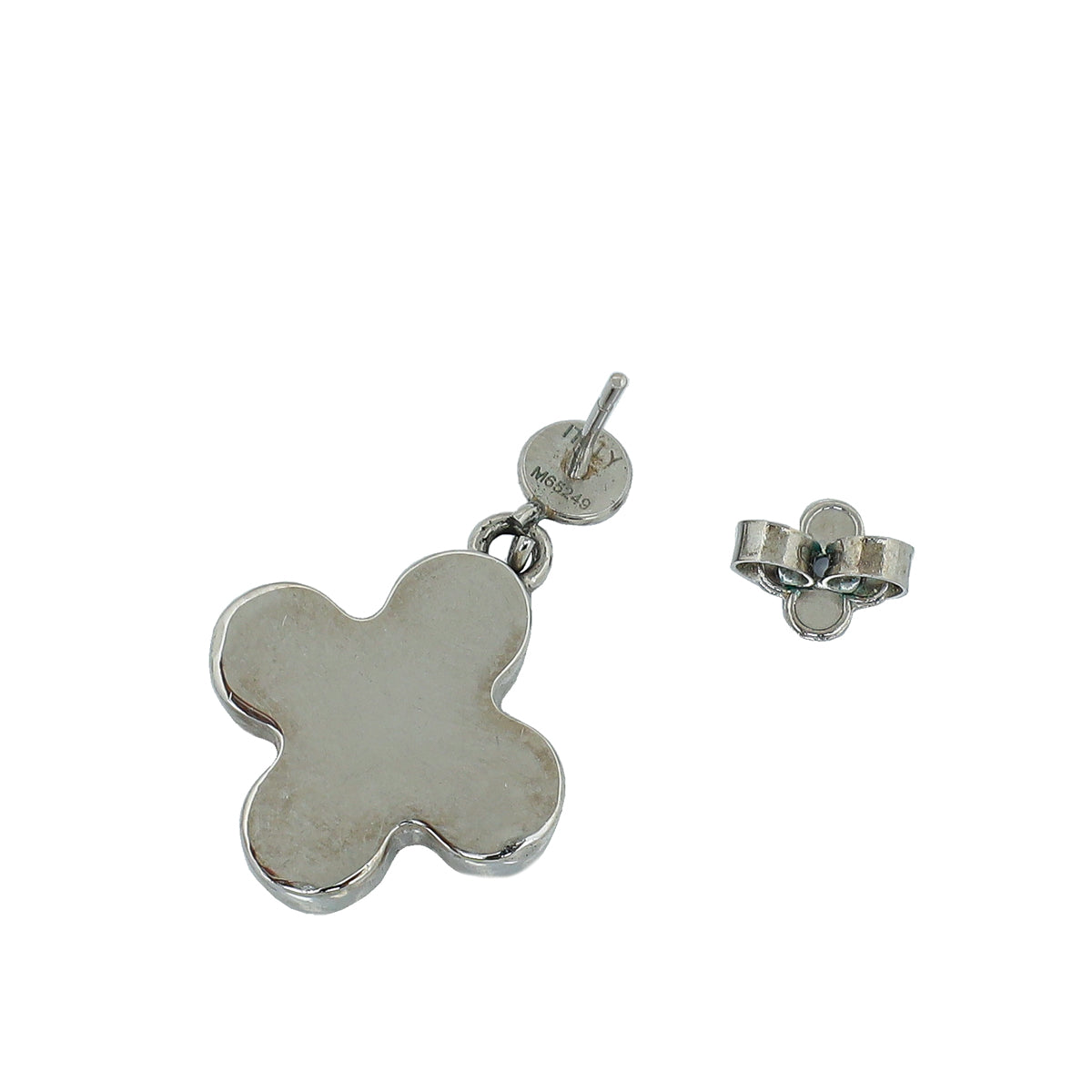 Louis Vuitton Tricolor Metal Swarovski Crystal Love Letters Earrings GM Set-Louis Vuitton-THE CLOSET