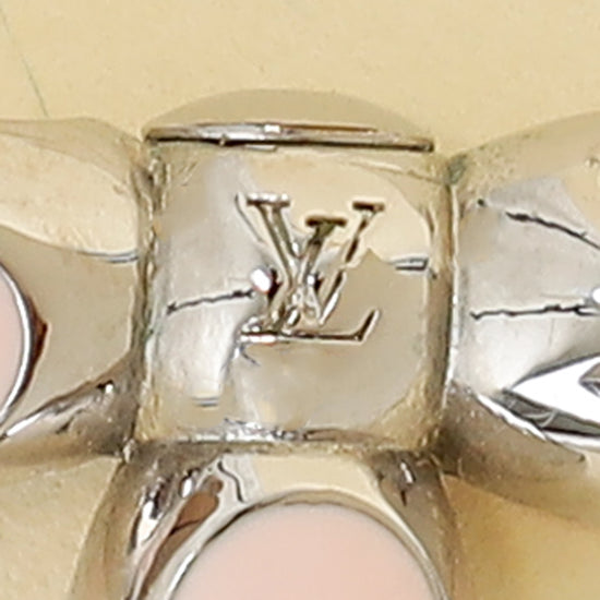 Louis Vuitton Bicolor Metal Louisette Earrings-Louis Vuitton-THE CLOSET