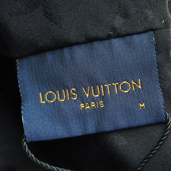 Louis Vuitton Black Monogram Wool Medium Carry On Cap
