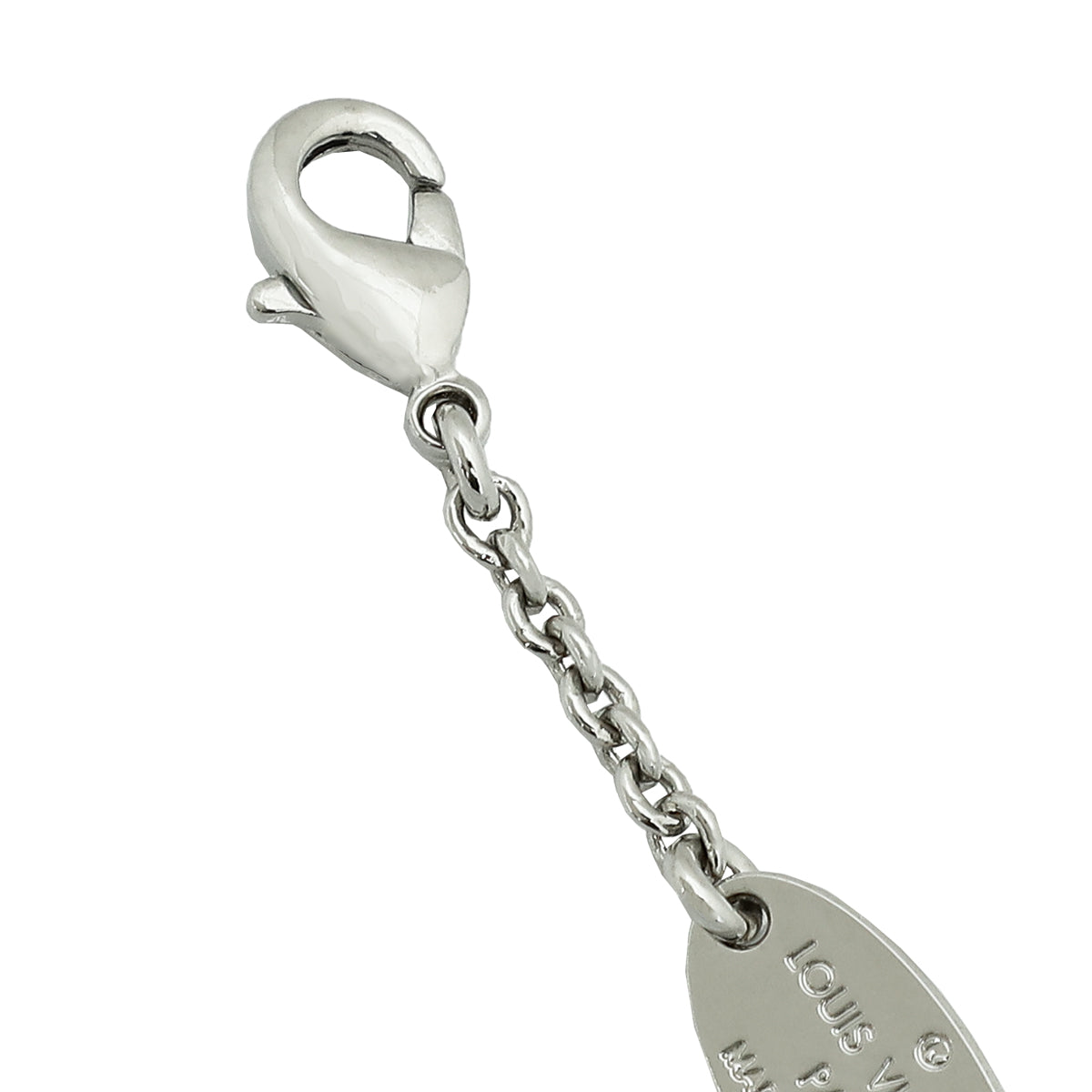 Louis Vuitton Silver Essential V Supple Necklace