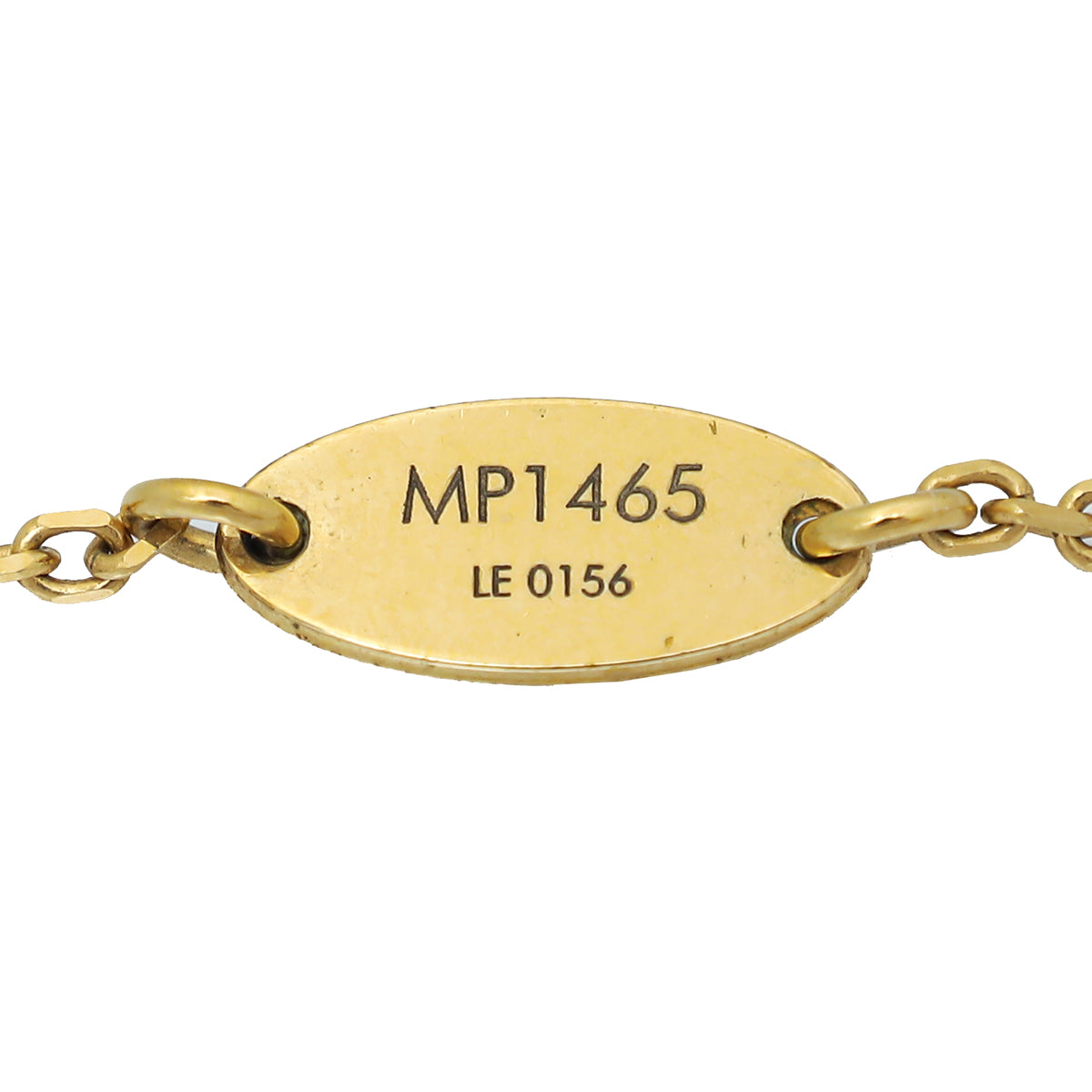 Louis Vuitton Gold Essential V Necklace – The Closet