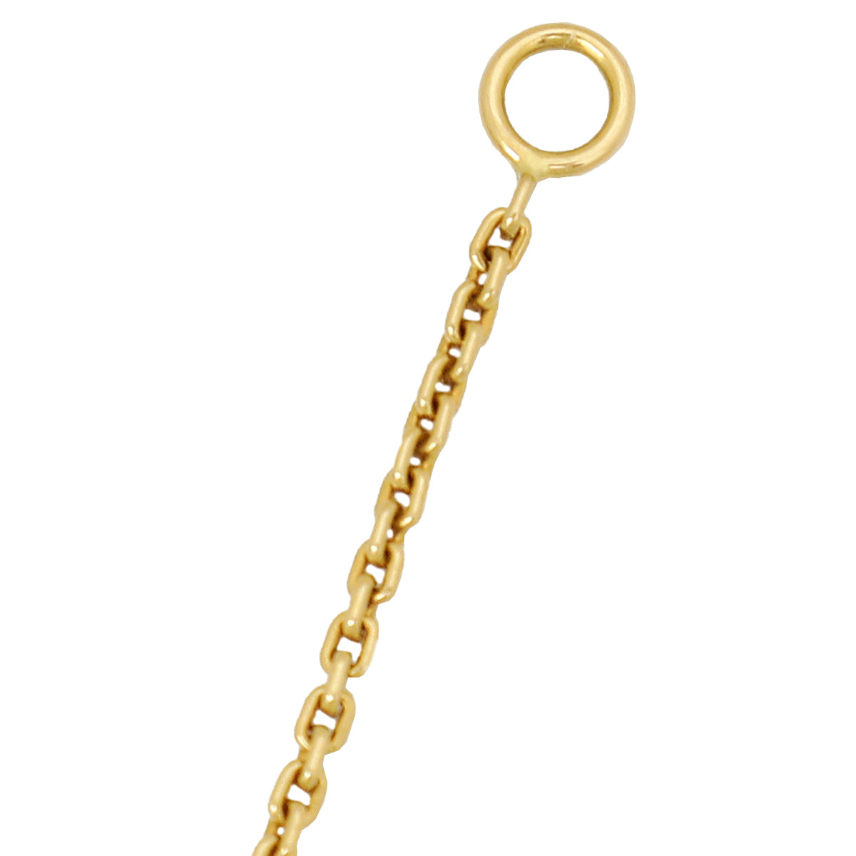 Louis Vuitton 18K Yellow Gold Diamond Volt One Small Pendant Necklace