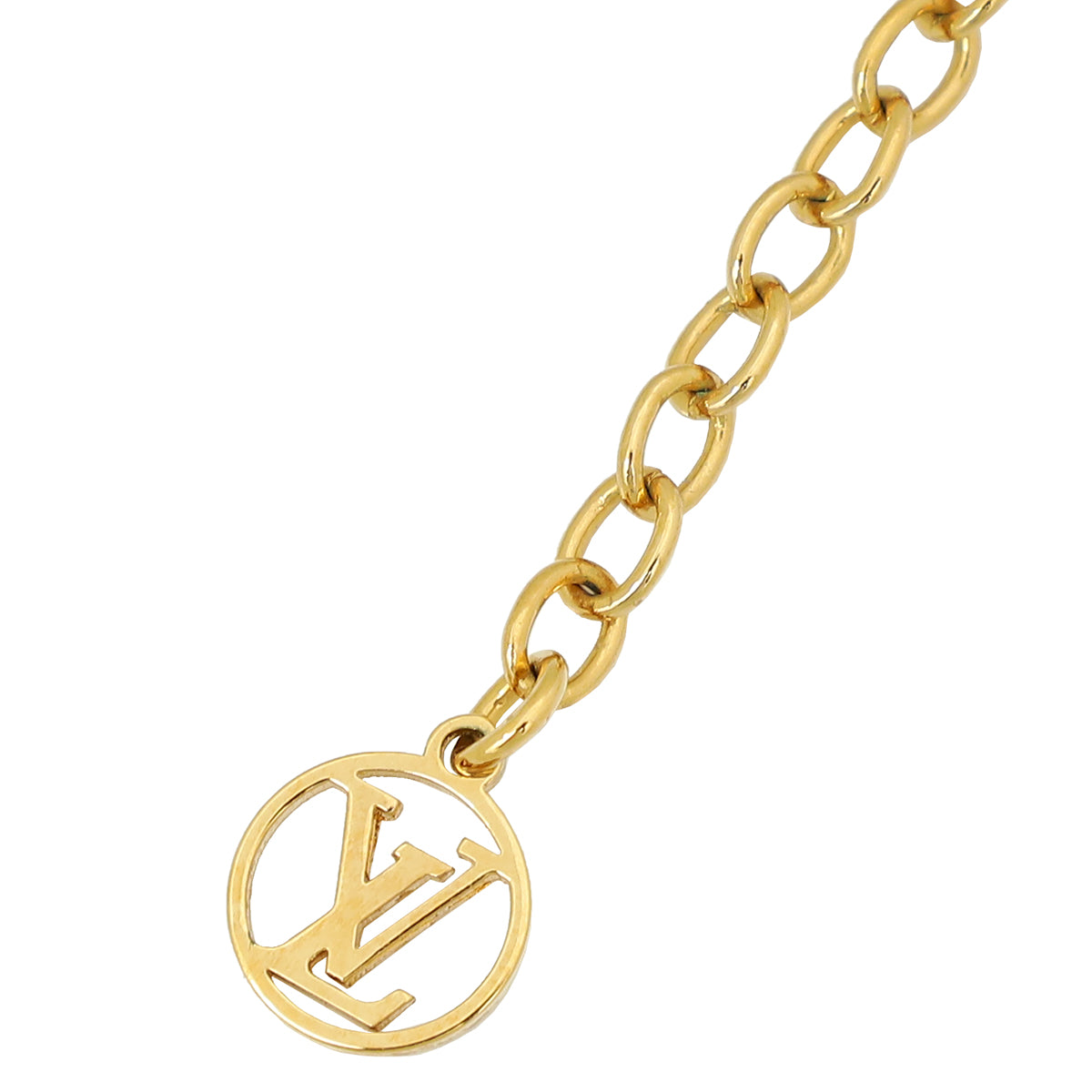 Louis Vuitton Gold Essential V Necklace