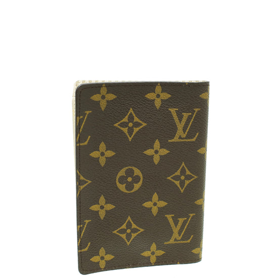 Louis Vuitton Monogram Trunks and Lock Passport Cover