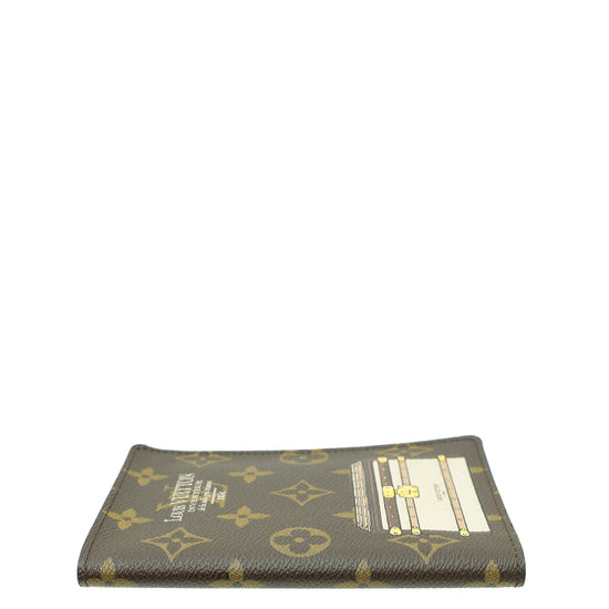 Louis Vuitton Monogram Trunks and Lock Passport Cover