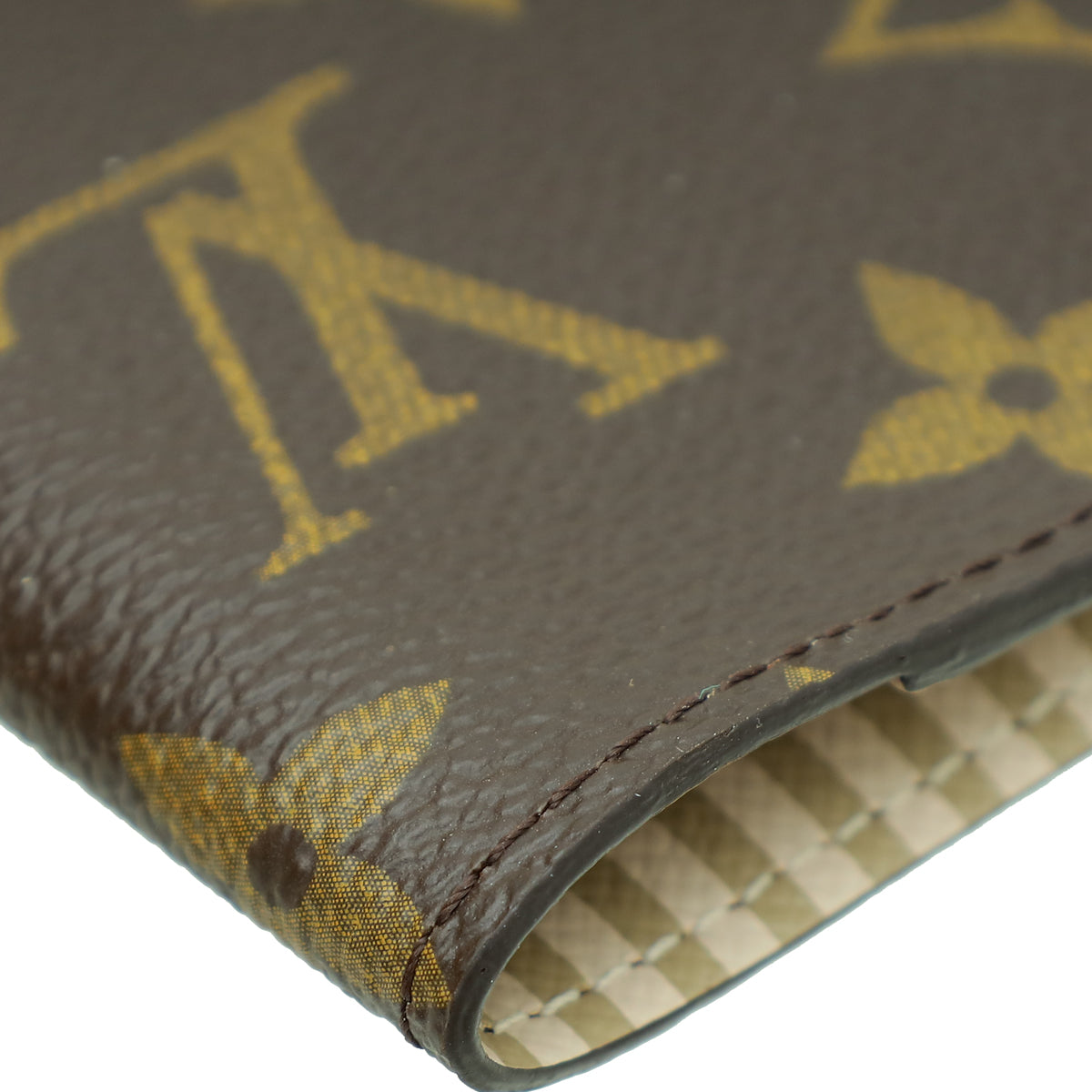 Louis Vuitton Monogram Trunks and Lock Passport Cover