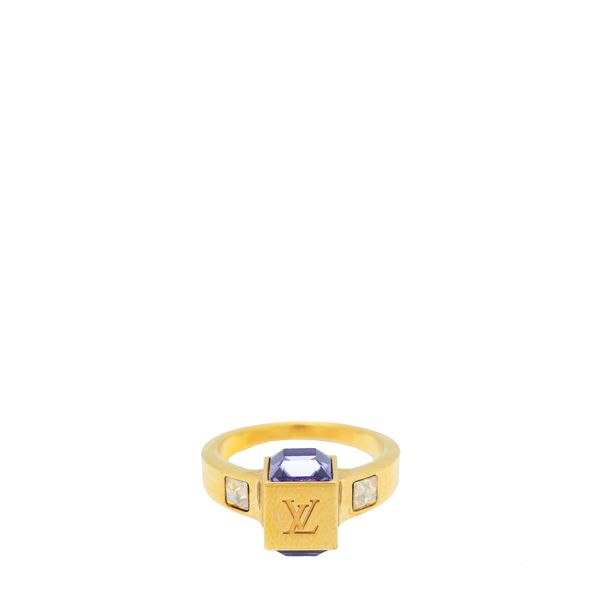 Louis Vuitton Purple Gamble Medium Ring-Louis Vuitton-THE CLOSET