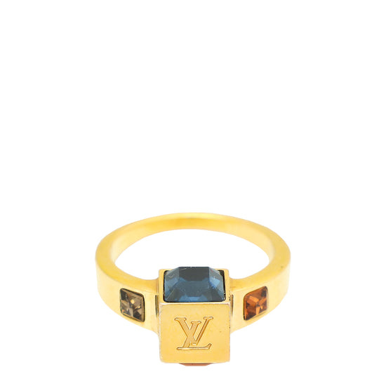 Louis Vuitton Multicolor Gamble Ring