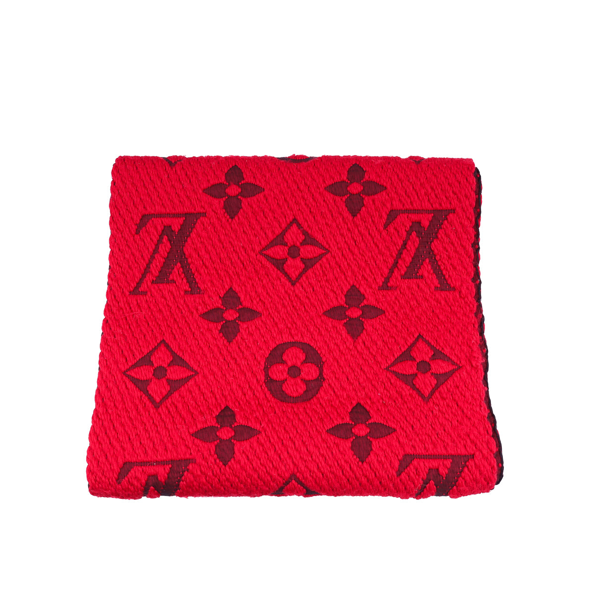 Louis Vuitton Rubis Logomania Scarf-Louis Vuitton-THE CLOSET