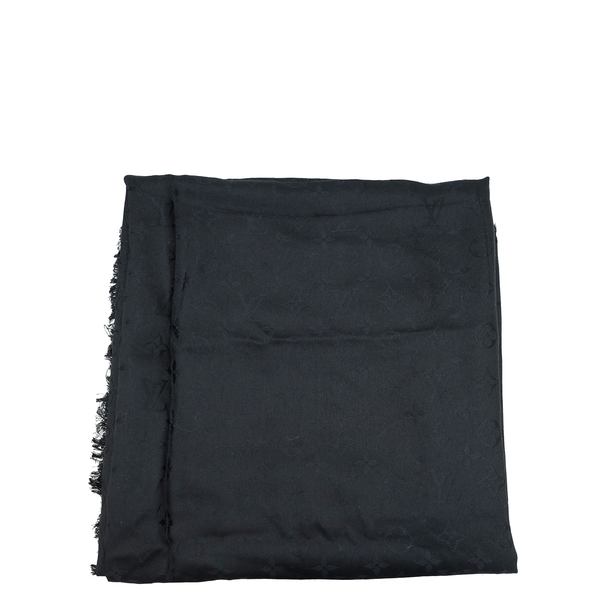 Louis Vuitton Black Monogram Classic Shawl-Louis Vuitton-THE CLOSET