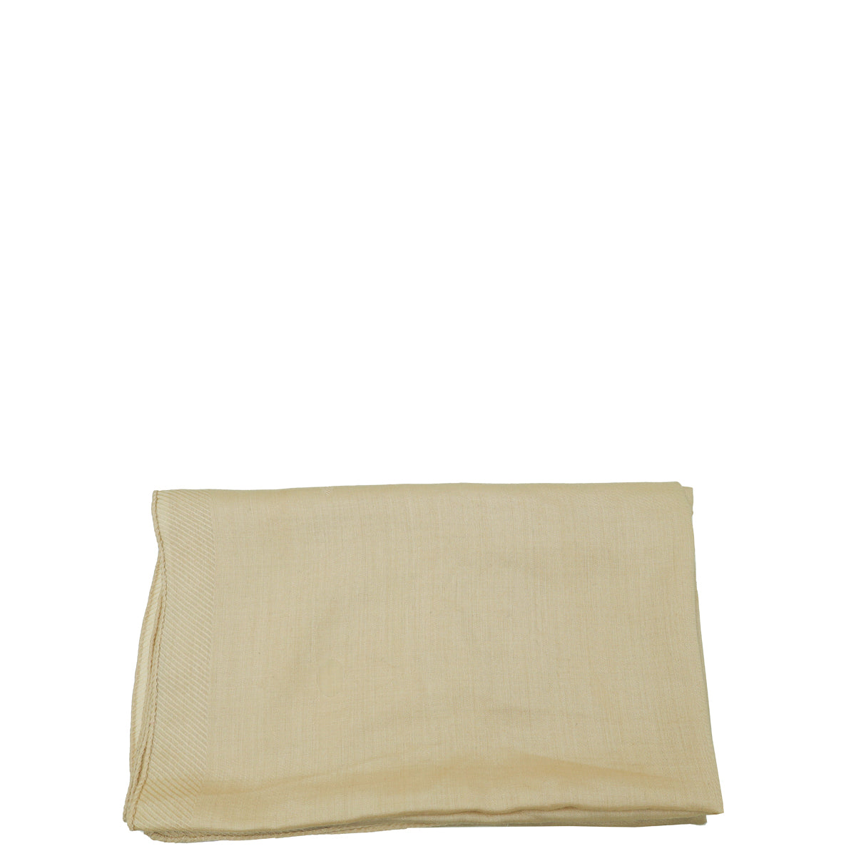Louis Vuitton Beige Monogram Cashmere Silk Scarf