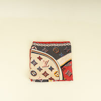 Louis Vuitton Multicolor Pop Monogram Silk Scarf 90