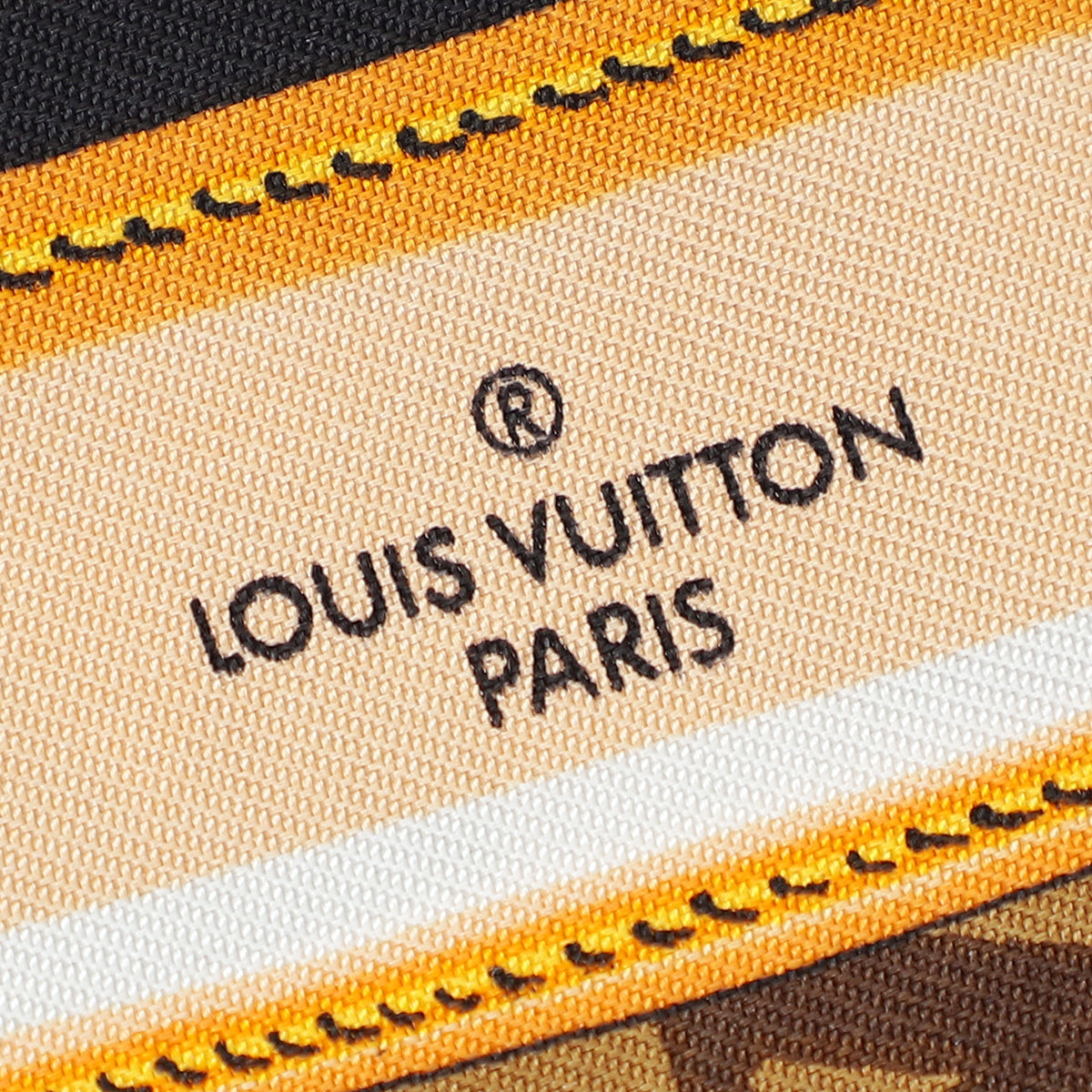 Louis+Vuitton+Monogram+Bandeau+Silk+Scarf+Brown for sale online