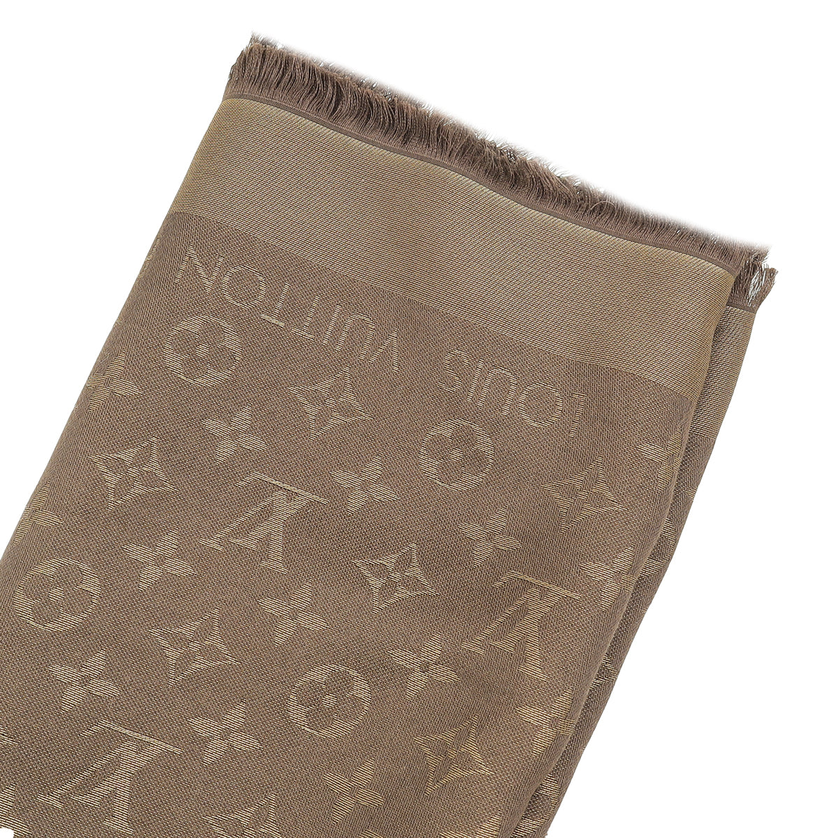 Louis Vuitton Brown Monogram Shine Shawl
