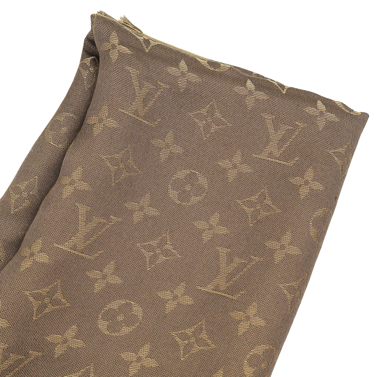 Louis Vuitton Brown Monogram Shine Shawl