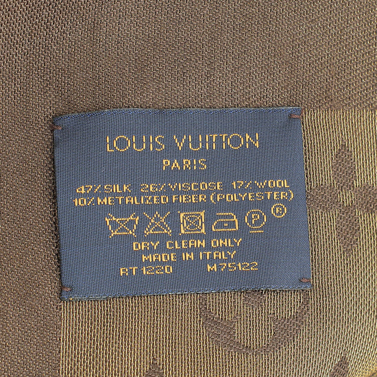 Load image into Gallery viewer, Louis Vuitton Brown Monogram Shine Shawl
