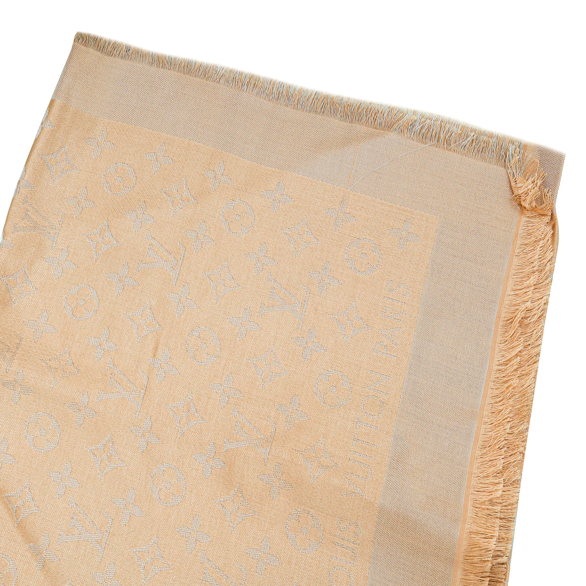 Louis Vuitton Poudre Monogram Shine Shawl