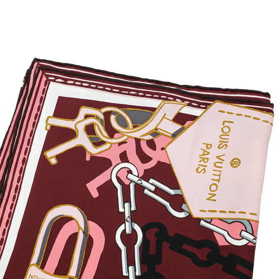 Louis Vuitton, Accessories, Louis Vuitton Silk Scarf Square Trunks  Monogram 34