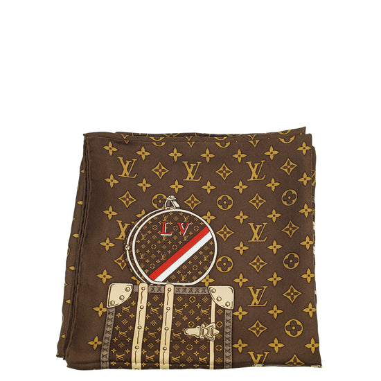 Louis Vuitton LV Monogram Silk Scarf